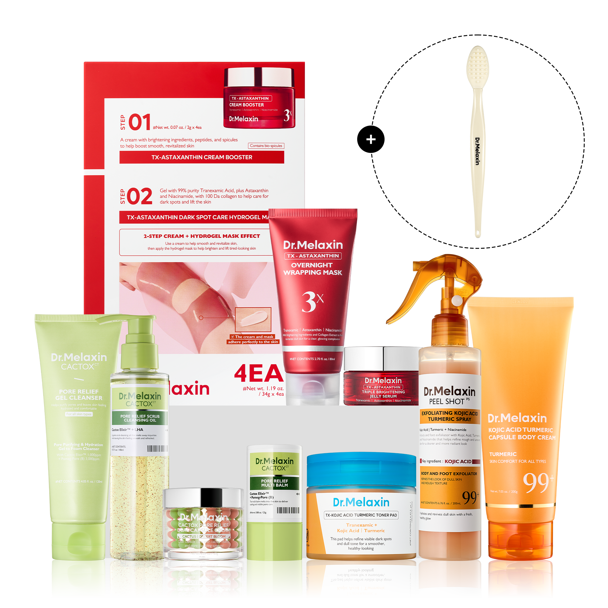 [Dr.Melaxin Exclusive] Glaze & Erase Glass Skin Set - image 1